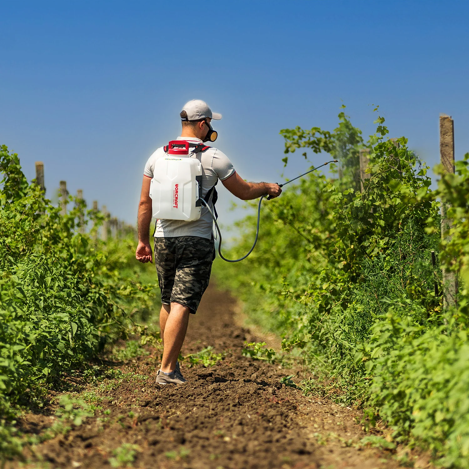 Pompa de stropit cu acumulator Worcraft CBS-S20Li