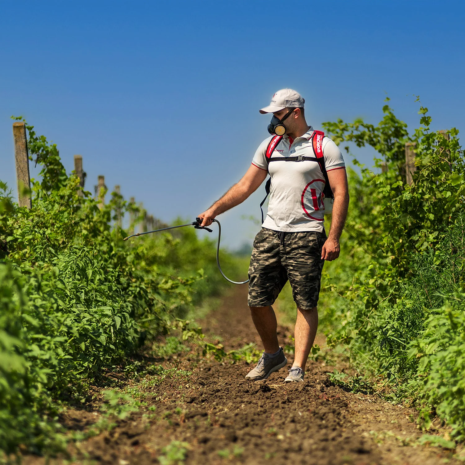 Pompa de stropit cu acumulator Worcraft CBS-S20Li