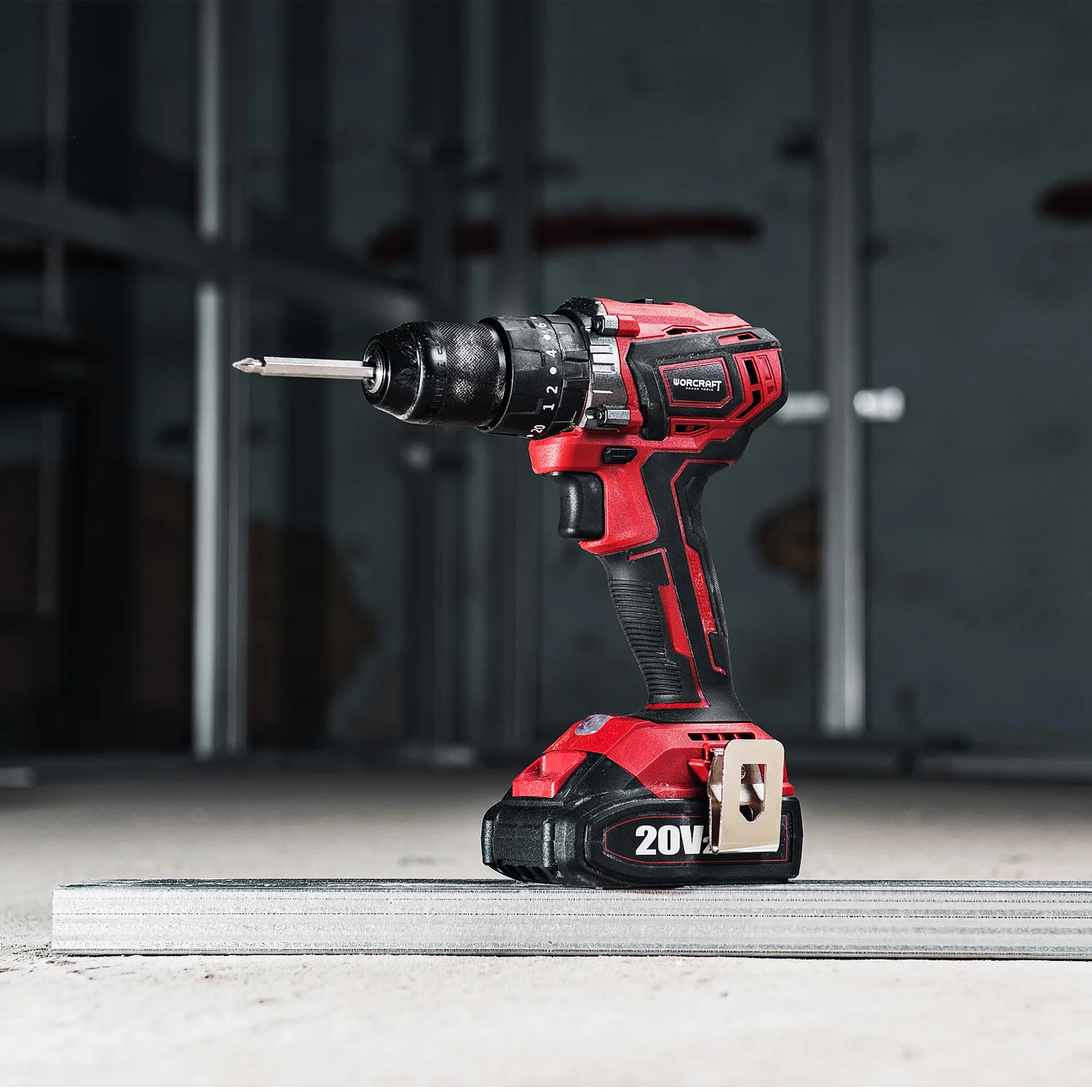 Masina de gaurit si insurubat cu acumulator Worcraft CHD-S20LiBA