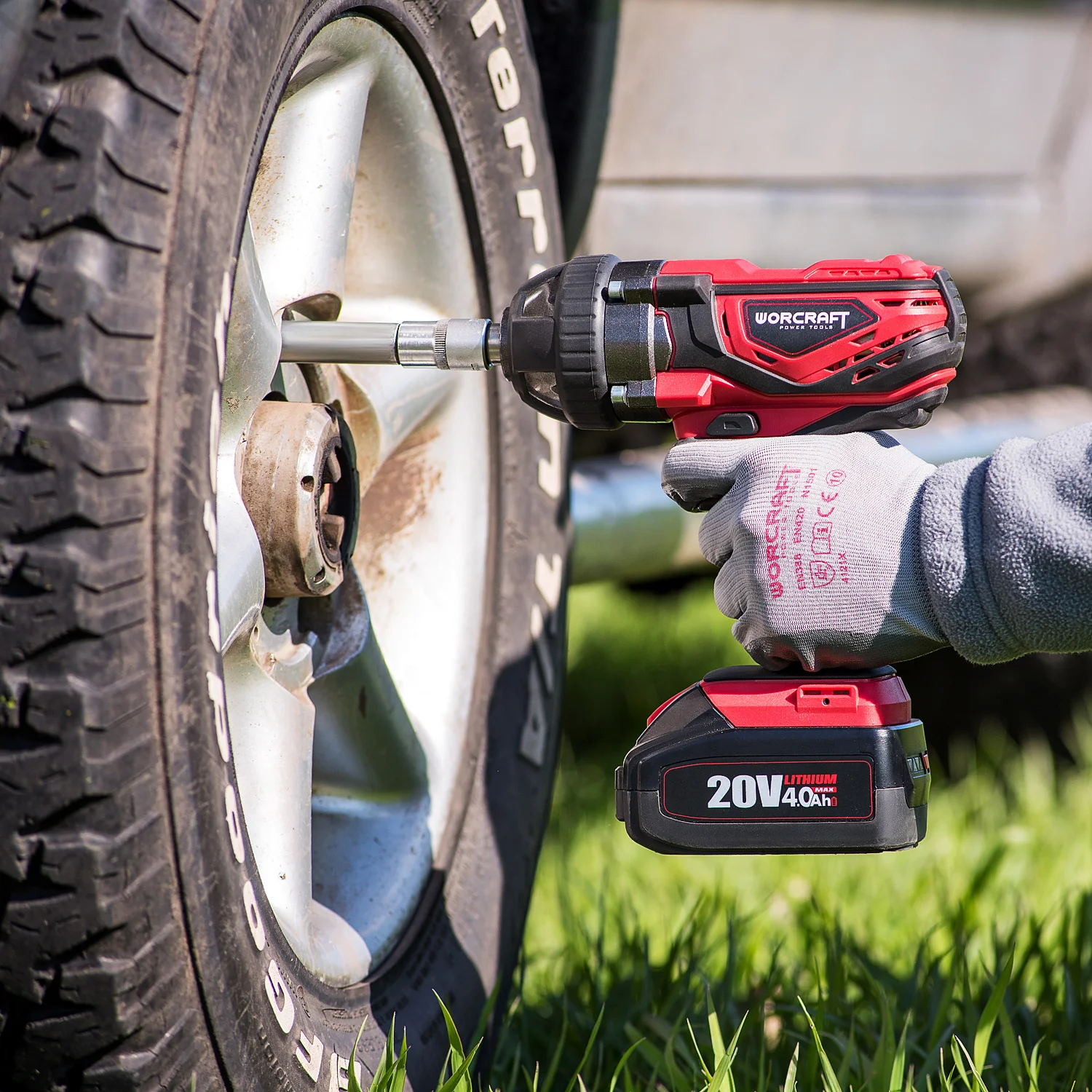 Masina de insurubat cu impact cu acumulator Worcraft CIW-S20Li