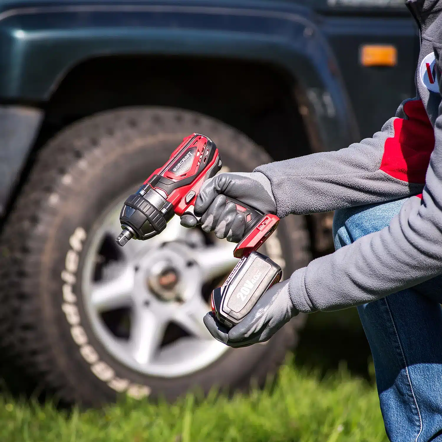 Masina de insurubat cu impact cu acumulator Worcraft CIW-S20Li