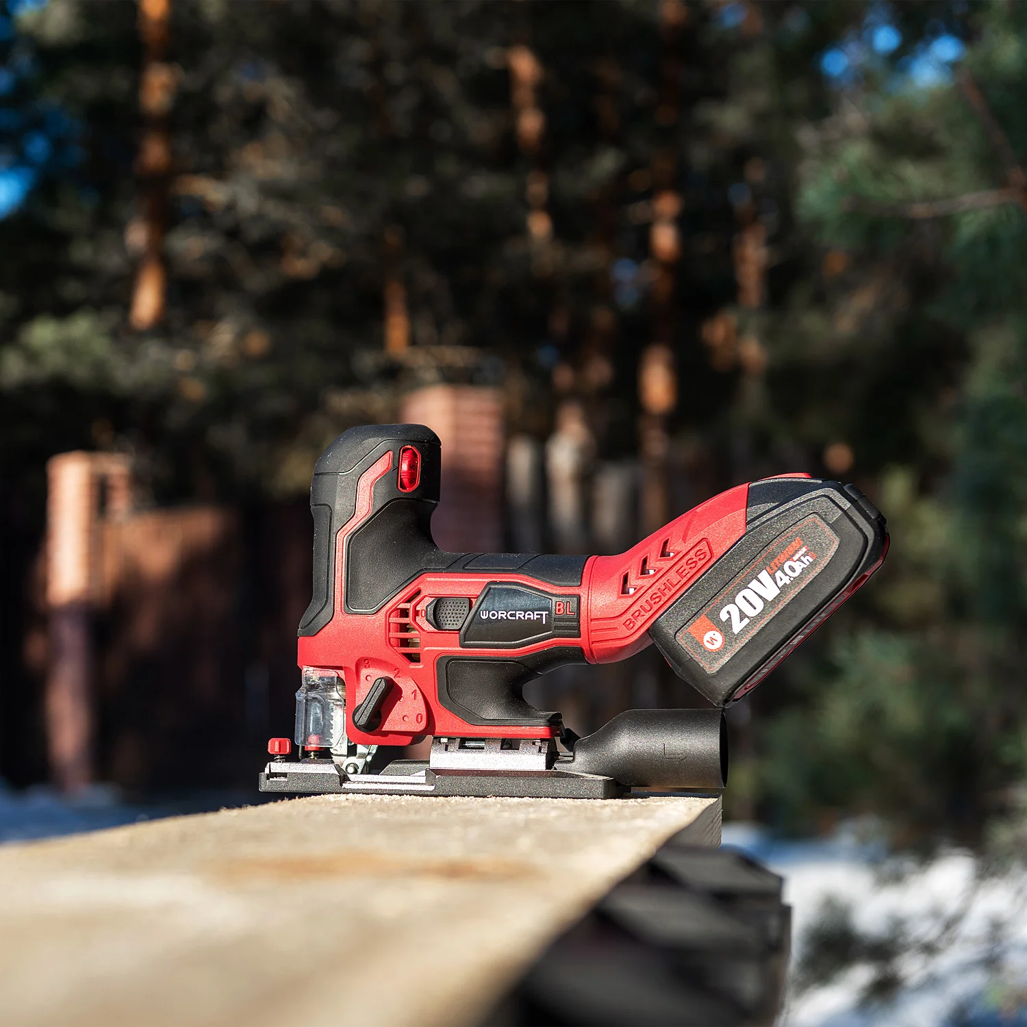 Fierastrau pendular cu acumulator Worcraft CJS-S20LiB