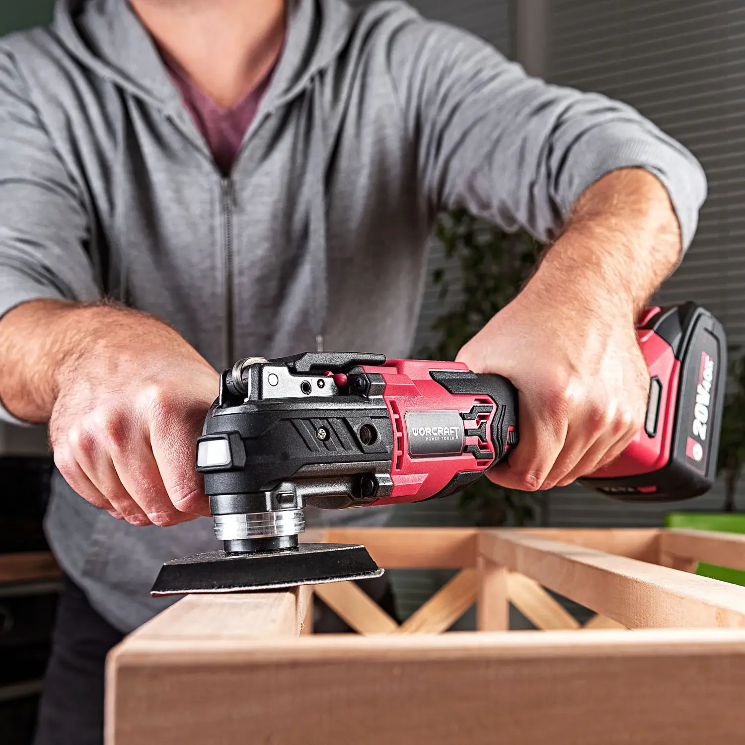 Unealta multifunctionala cu acumulator Worcraft CMT-S20LiB