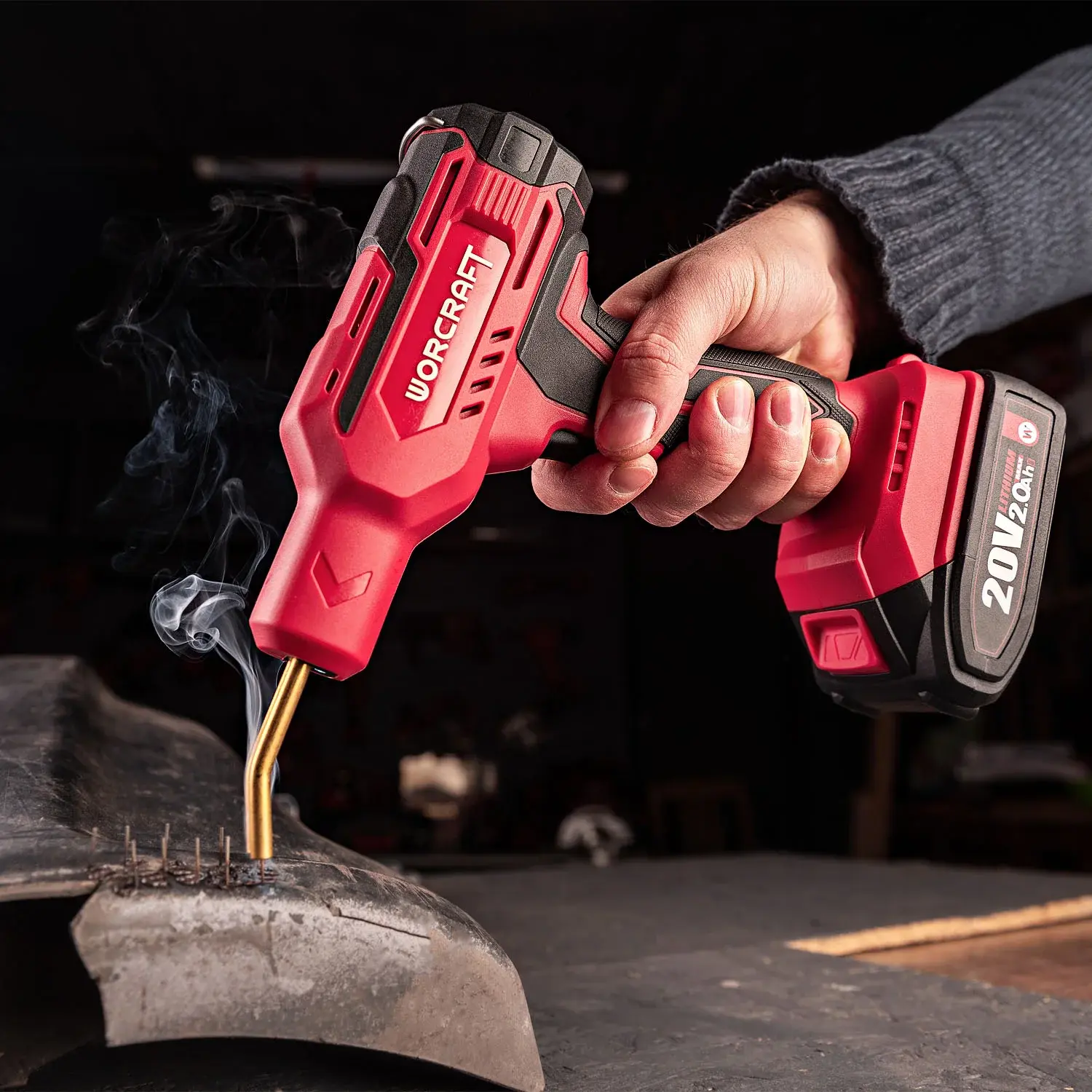 Pistol de lipit cu acumulator Worcraft CPW-S20Li