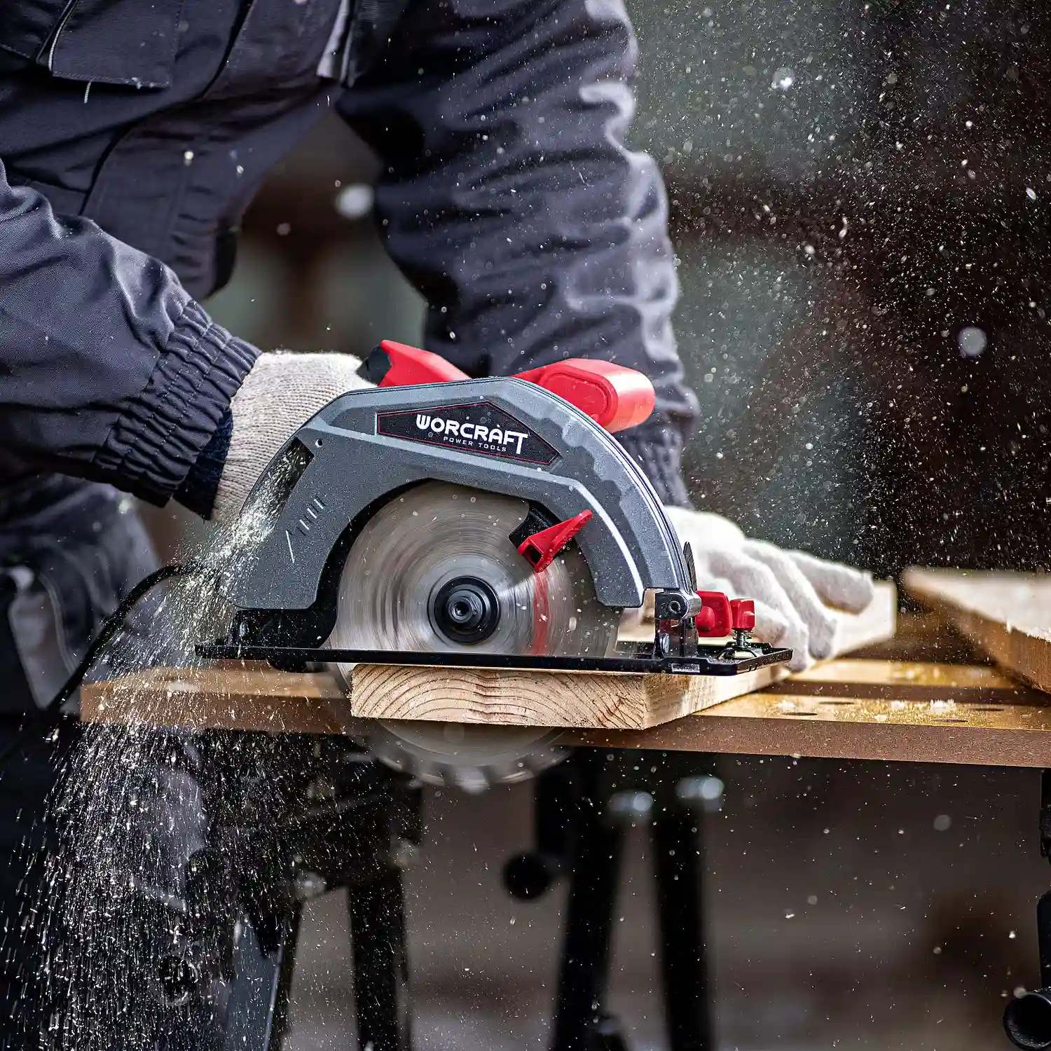 Fierastrau circular de mana Worcraft CS15-185