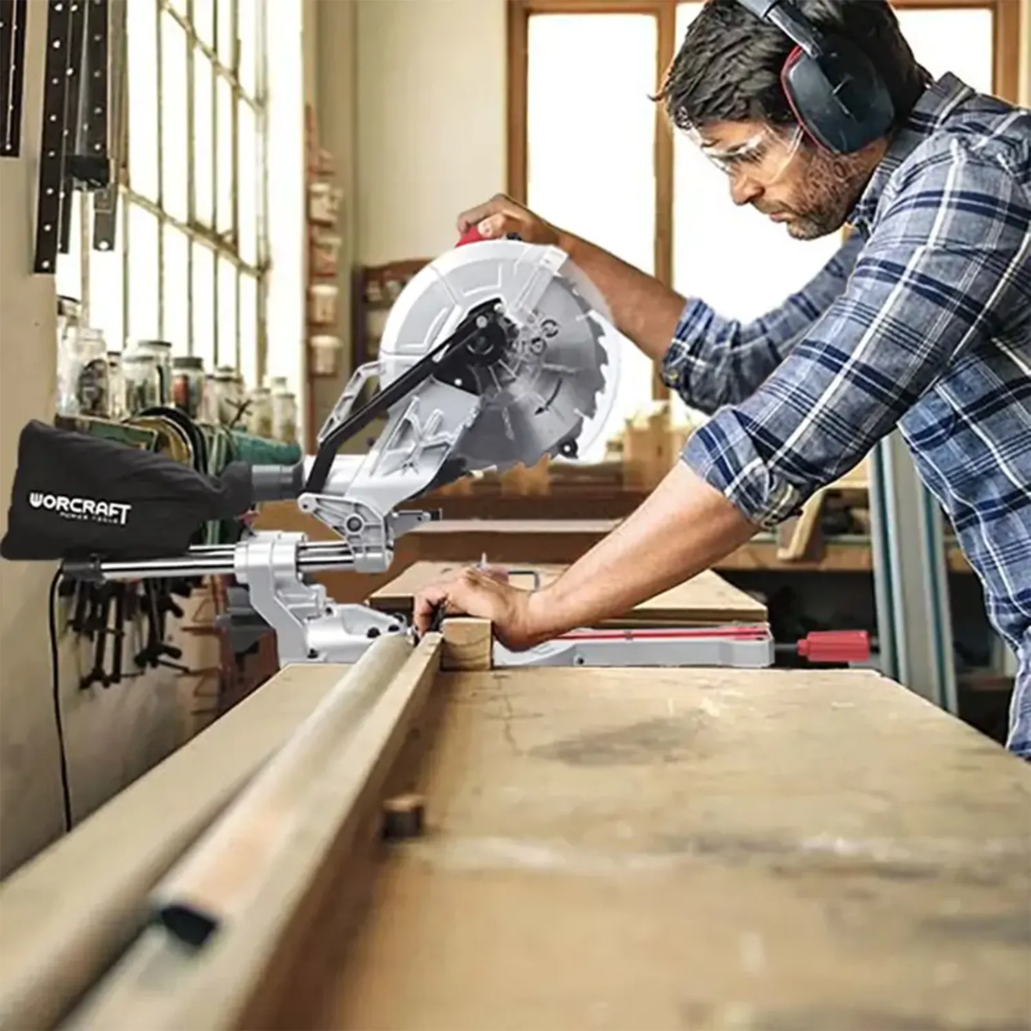 Fierastrau circular stationar Worcraft MST20 255 4