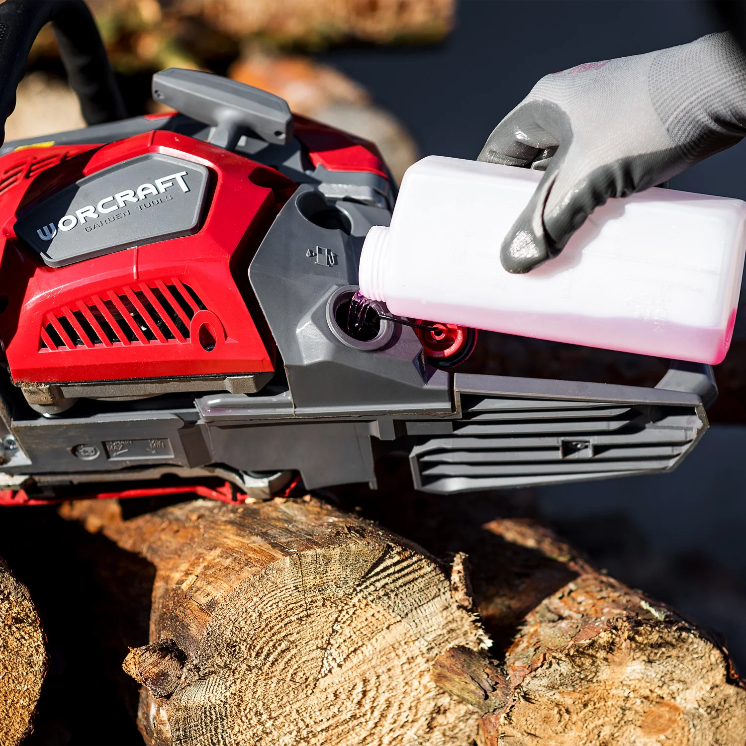 Fierastrau cu lant Worcraft GCS52-20D