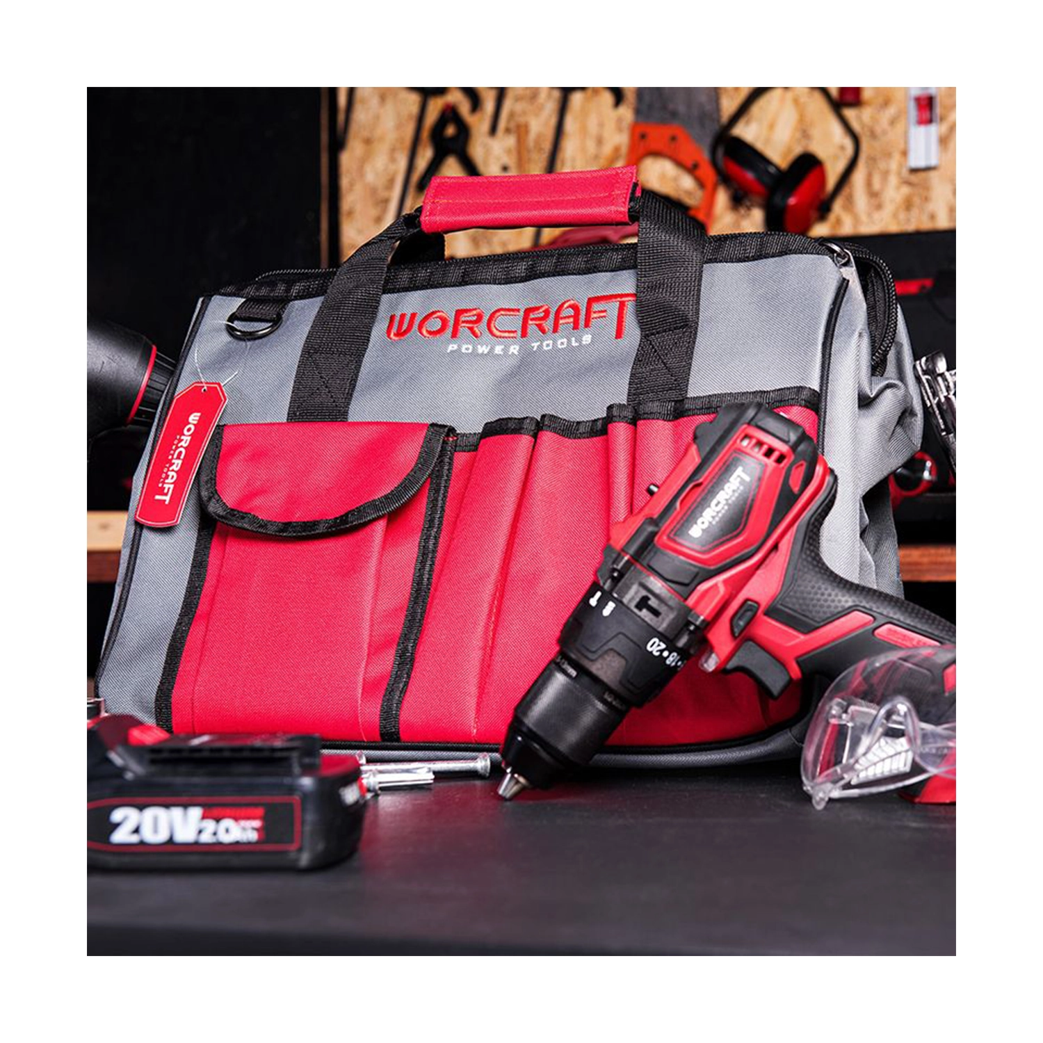 Geanta pentru scule Worcraft WTFTB-03