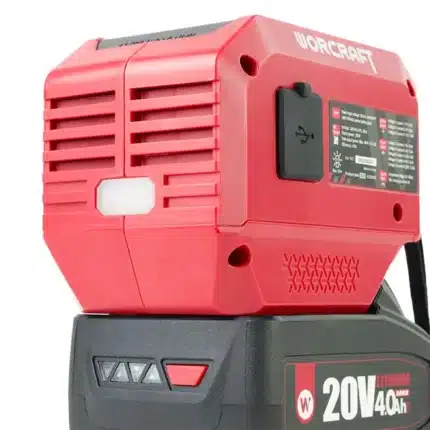 Invertor portativ 220V 220W cu acumulator Worcraft CPI-S20Li-200W