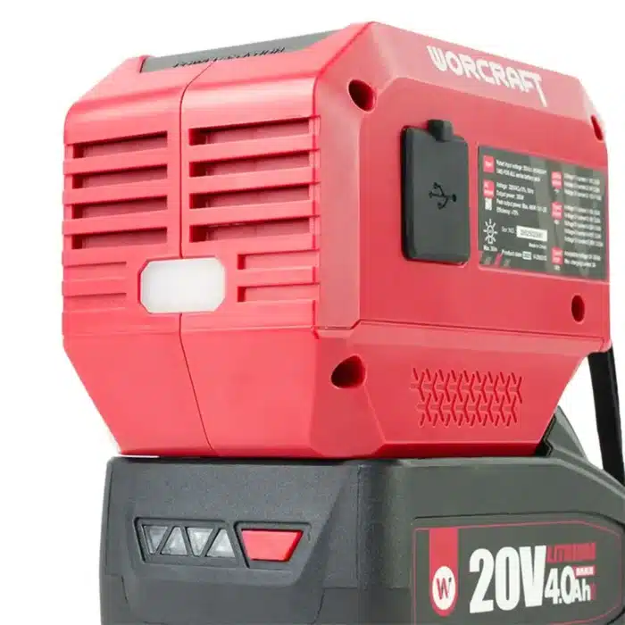 Invertor portativ 220V 220W cu acumulator Worcraft CPI-S20Li-200W