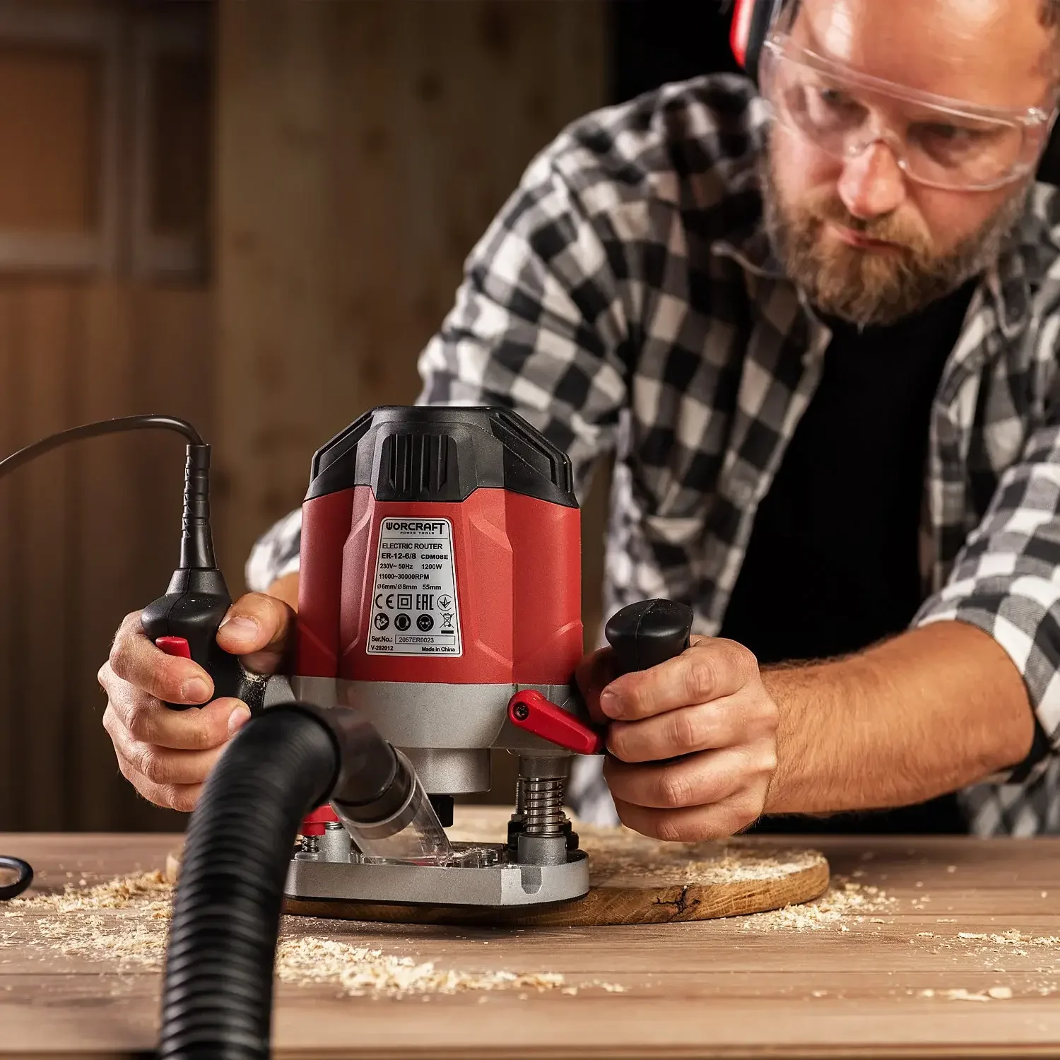 Masina de frezat Worcraft ER12 6 8 9