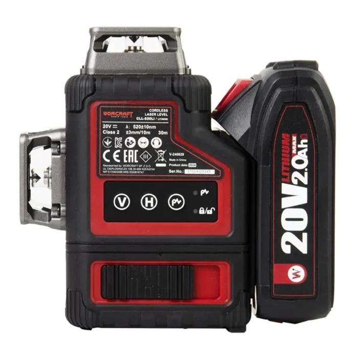 Nivela laser cu acumulator Worcraft XCUBE026 - imagine 3