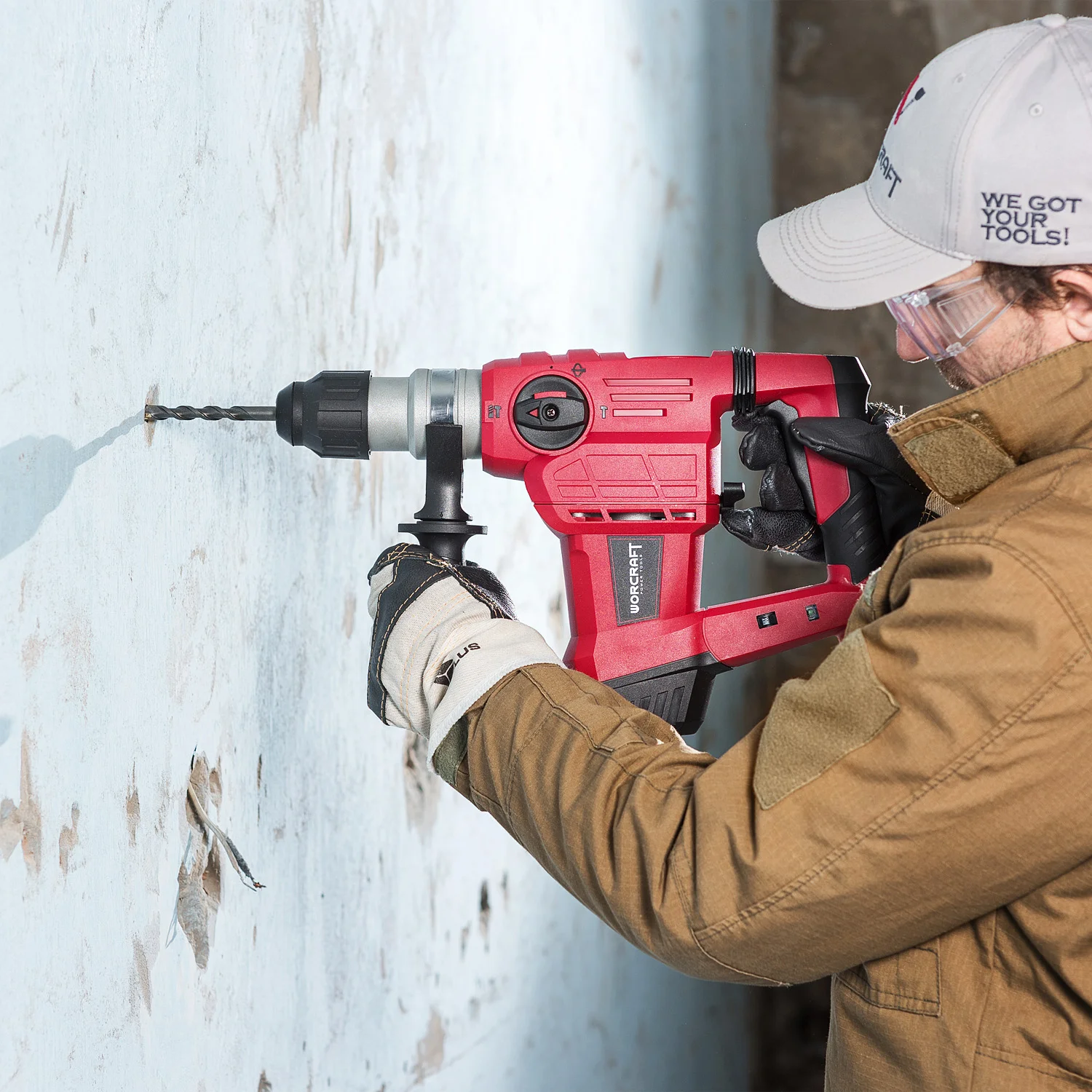 Ciocan rotopercutor Worcraft RH15-32X