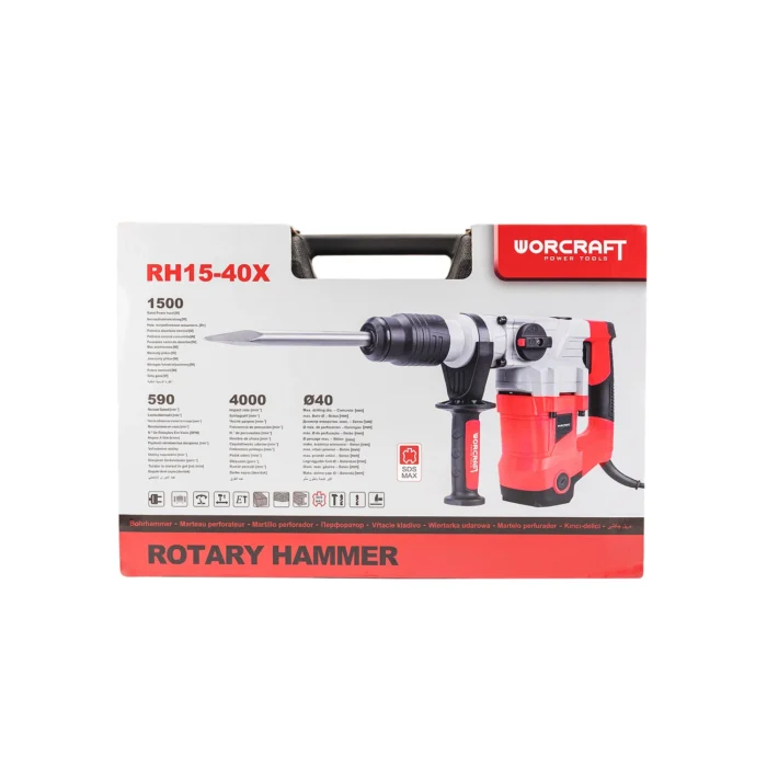 Ciocan rotopercutor Worcraft RH15-40X