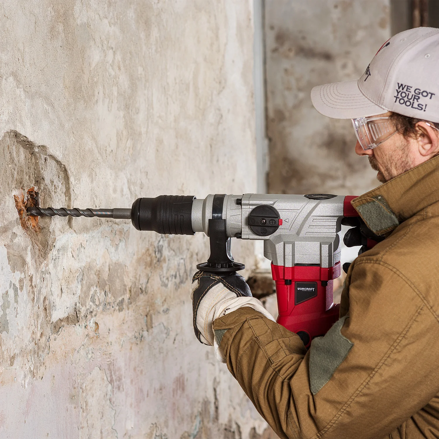 Ciocan rotopercutor Worcraft RH15-40X