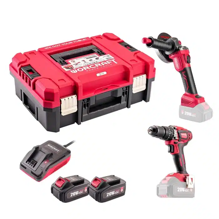 Set scule electrice cu acumulator Worcraft XCUBE001 - imagine 2