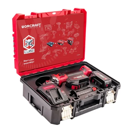 Polizor unghiular cu acumulator Worcraft XCUBE003