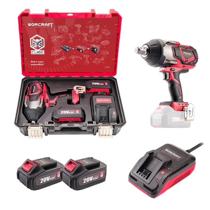 Masina de insurubat cu impact cu acumulator Worcraft XCUBE007 - imagine 3